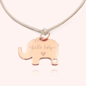 Bransoletka słonik - Baby shower Dedicante