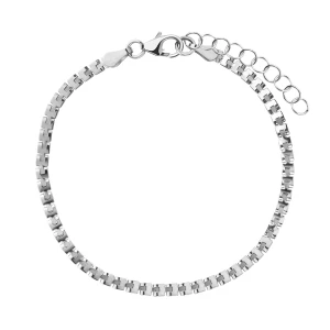 Bransoletka srebrna - Simple Simple - Biżuteria YES