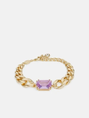 Bransoletka Swarovski liliowy