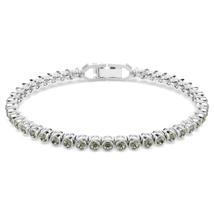 Bransoletka Tennis Imber Emily, Szlif okrągły, Czarna, Powłoka z rodu Swarovski
