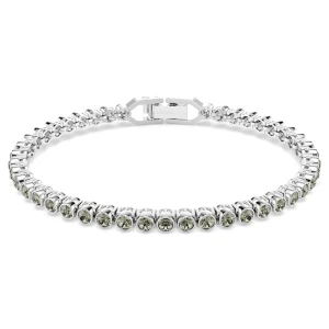 Bransoletka Tennis Imber, Szlif okrągły, Czarna, Powłoka z rodu Swarovski