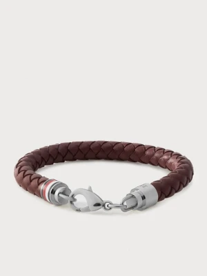 Bransoletka Tommy Hilfiger bordowy