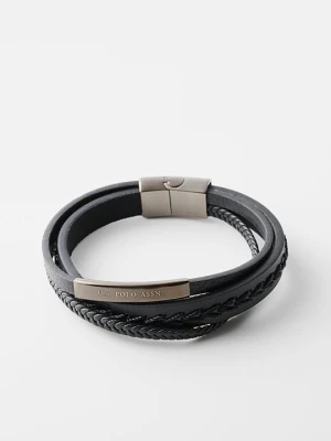 Bransoletka U.S. POLO ASSN. czarny