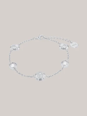 Bransoletka w srebrnym kolorze z cyrkoniami Joop