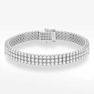 Zdjęcie produktu Bransoletka z białego złota z diamentami laboratoryjnymi Filipowicz