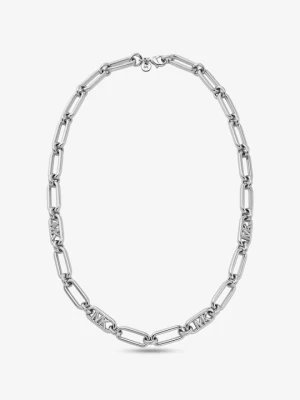 Bransoletka z mosiężnego łańcuszka pokrytego metalem szlachetnym Michael Kors SREBRNY (Srebrny)