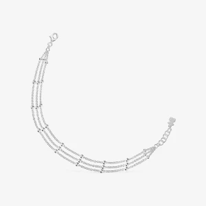 Bransoletka Z Potrójnego Łańcuszka Ze Srebra Tous Basics - Tous