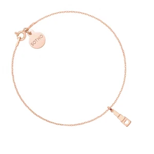 Bransoletka z różowego złota ze szminką SOTHO
