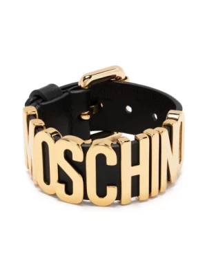 Bransoletka z Wytłoczonym Logo Moschino