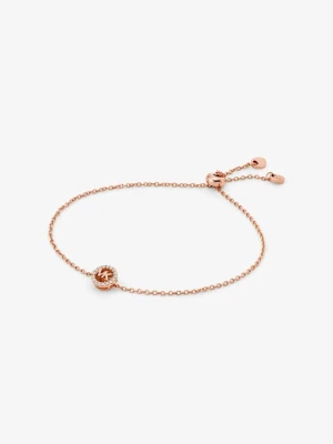 Bransoletka zaciskowa Fulton ze srebra próby 925 pokrytego metalem szlachetnym Michael Kors ROSE GOLD (Różowozłoty)