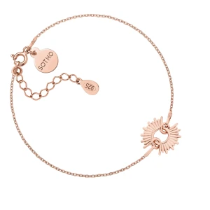 Bransoletka ze słońcem z różowego złota SOTHO