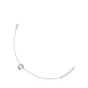 Bransoletka Ze Srebra Bickie Z Potrójnym Misiem - Tous Rozmiar