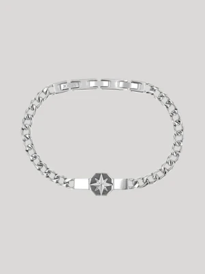 Bransoletka ze srebrnym wisiorkiem Joop