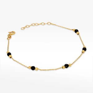 Bransoletka ze złota z hematytami Filipowicz