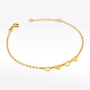 Bransoletka ze złota serca Filipowicz