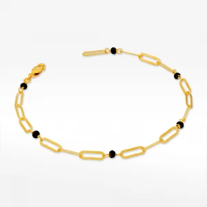 Bransoletka ze złota z hematytami Filipowicz