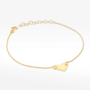 Bransoletka ze złota z sercem Filipowicz