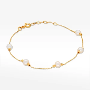 Bransoletka ze złota- perły Filipowicz
