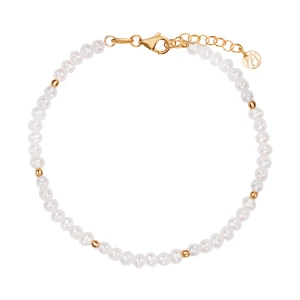 Bransoletka złota z perłami - Pearls Pearls - Biżuteria YES