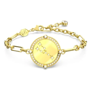 Bransoletka Zodiac, Byk, W odcieniu złota, Powłoka w odcieniu złota Swarovski