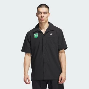 Brasil Tech Button Down Shirt Adidas