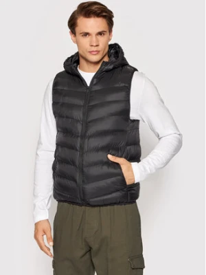 Brave Soul Bezrękawnik MJK-BLACKBURN Czarny Regular Fit