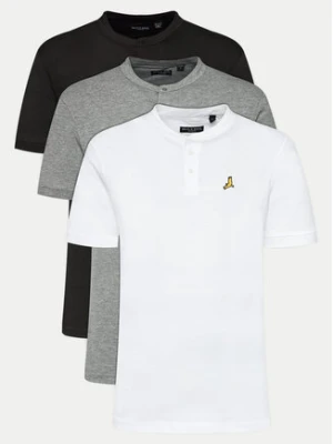 Brave Soul Komplet koszulek polo MPS-568AKARI Kolorowy Straight Fit