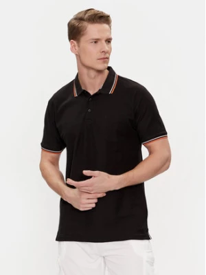 Brave Soul Polo MPS-149COSMO Czarny Straight Fit