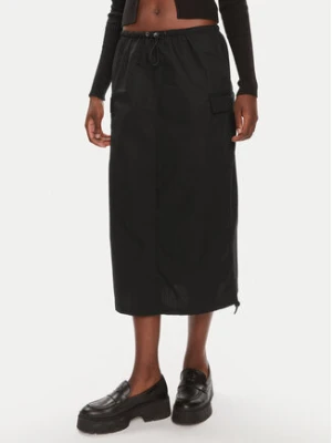 Brave Soul Spódnica midi LSKW-272KELISBK Czarny Straight Fit