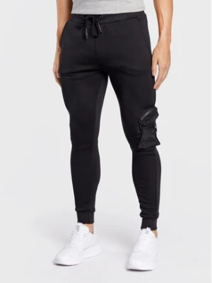 Brave Soul Spodnie dresowe MJB-516HOUDINI Czarny Slim Fit