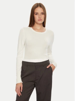 Brave Soul Sweter LK-248HOLLYIVR Écru Regular Fit