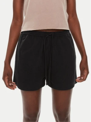 Brave Soul Szorty materiałowe LSRT-548ORCHIDBL Czarny Straight Fit