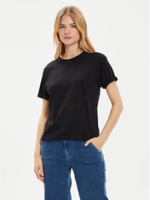 Brave Soul T-Shirt LTS-149AMBER1 Czarny Straight Fit
