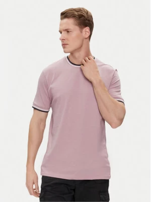 Brave Soul T-Shirt MTS-149FEDERERF Różowy Straight Fit