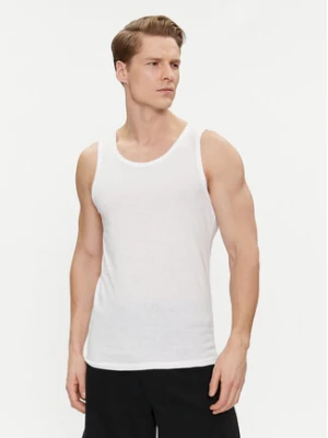 Brave Soul Tank top MV-149GRAYLING Biały Straight Fit