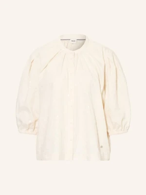 Brax Bluzka Viv Z Cekinami I Rękawami 3/4 weiss