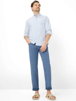 BRAX Chino - Cadiz Mężczyźni Bawełna niebieski jednolity,