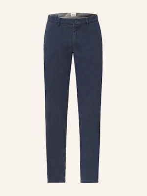 Brax Chinosy Silvio Dx Slim Fit blau GRANATOWY