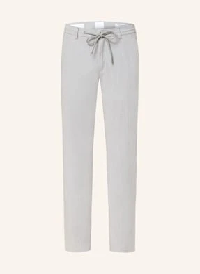 Brax Chinosy Silvio P W Stylu Dresowym Tapered Fit grau