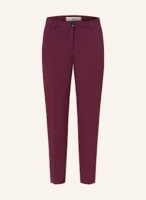 Brax Chinosy Z Dżerseju Maron rot