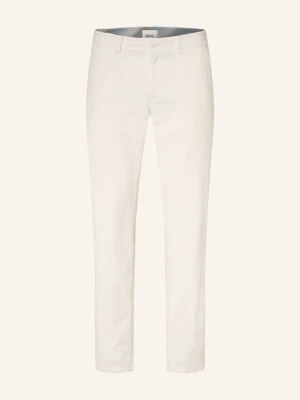 Brax Cordchino Phil O Zwężanym Kroju weiss 59 CHALK WHITE