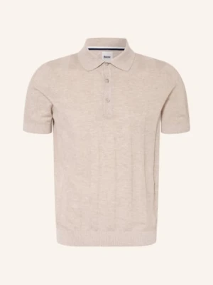 Brax Dzianinowa Koszulka Polo Pascal beige