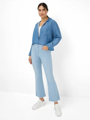 BRAX Dżinsy bootcut - Shakira S Kobiety niebieski jednolity,