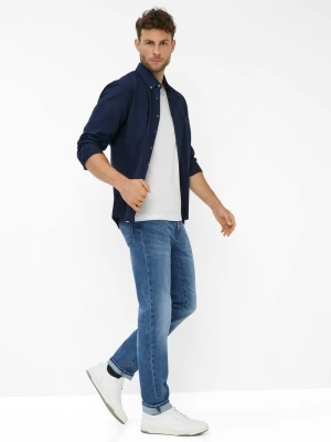 BRAX Dżinsy - Chuck Mężczyźni Bawełna niebieski jednolity,