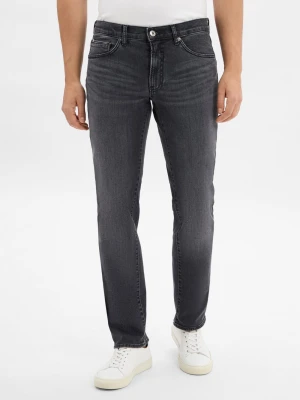 BRAX Dżinsy - Chuck Mężczyźni Bawełna szary jednolity,