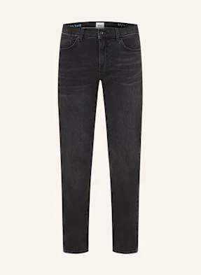 Brax Jeansy Cadiz Straight Fit schwarz