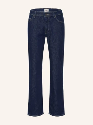 Brax Jeansy Clint O Luźnym, Prostym Kroju blau 13 BLUE NIGHT USED