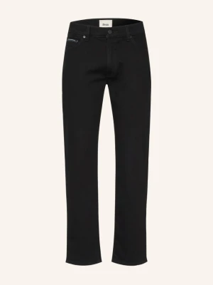 Brax Jeansy Clint O Luźnym, Prostym Kroju schwarz 02 CLEAN BLACK
