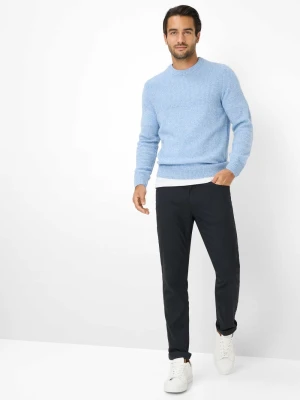 BRAX Męskie spodnie materiałowe - Chuck Mężczyźni Bawełna niebieski jednolity,