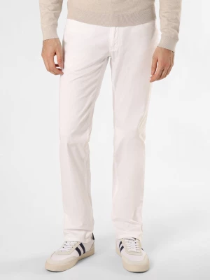 BRAX Spodnie - Cadiz Mężczyźni Bawełna biały jednolity,